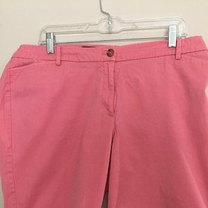 Talbots Perfect Short Size 16W Petite in Peach